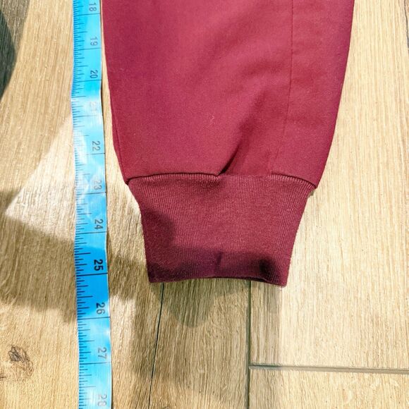Figs Womens Burgundy Zamora Jogger Scrub Pants Size X Small Petite Workwear - Picture 7 of 8